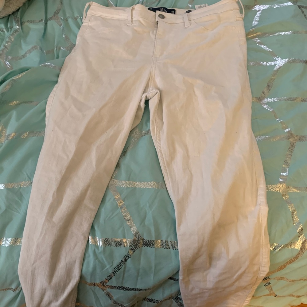 Hollister White Jeans